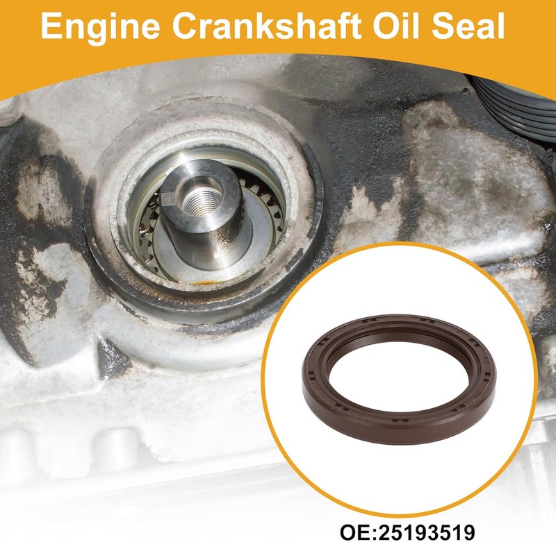 Partuto Crankshaft Oil Seal No.25193519 Main Seal for Chevrolet Cruze 2011-2016 4 Cyl 1.4L - Image 2